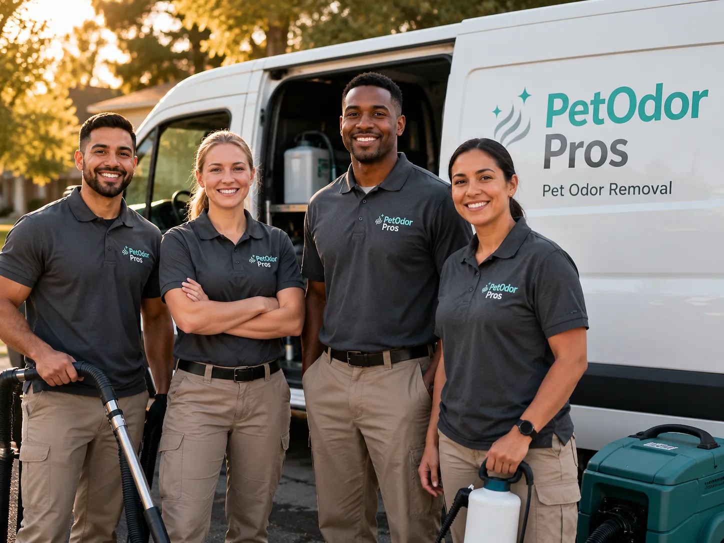 Pet Odor Removal team serving Denison, KS